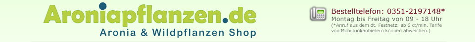 Aroniapflanzen.de : Aroniabeeren und andere Wildpflanzen günstig kaufen